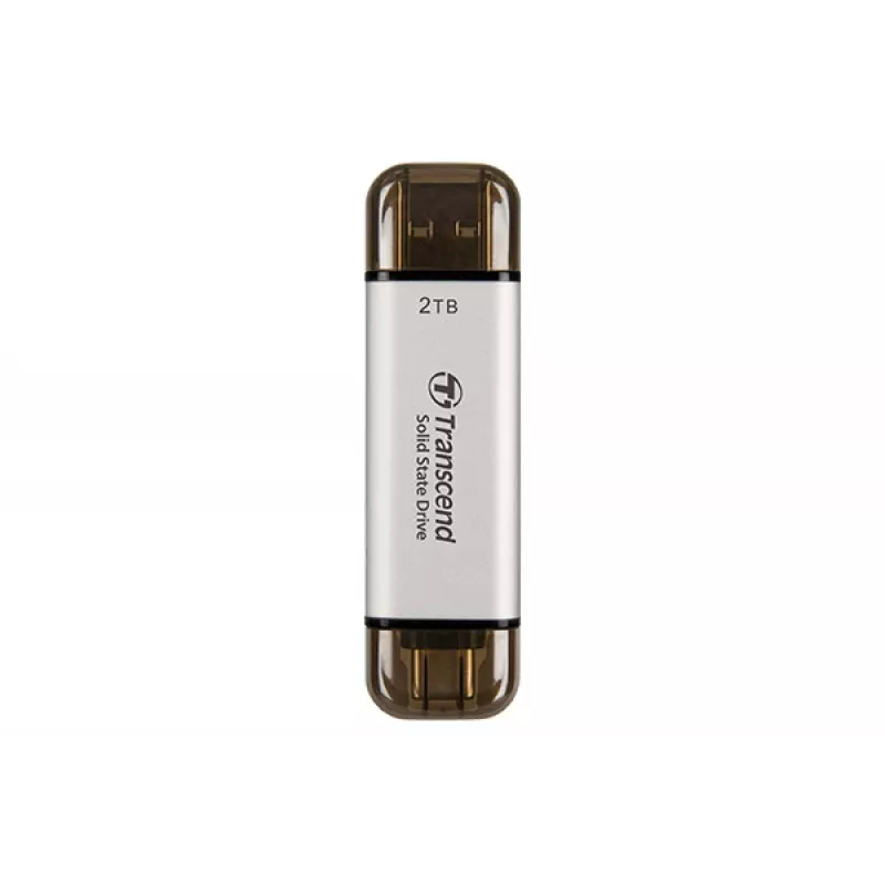 SSD disk Transcend 1 TB external USB Type-A USB Type-C ESD310