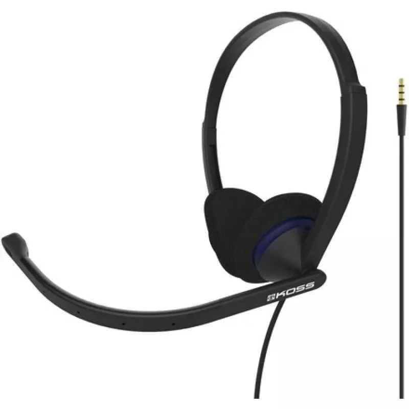 Koss CS200i Headset Wired headband Office/Call center Black