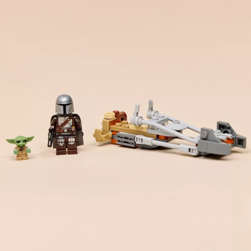 LEGO STAR WARS 75436 The Mandalorian and Grogu's Speeder Bike