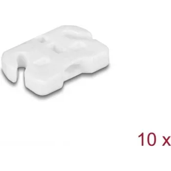 Port blocker DeLOCK 20962 USB Type-A White 10 pcs