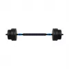 REBEL ACTIVE Adjustable bituminous dumbbell with connector 1x20kg
