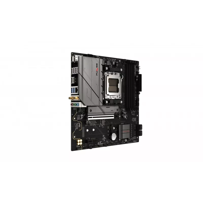 Motherboard Sapphire PULSE B850M WIFI — AMD B850 micro ATX, Socket AM5, DDR5 up to 7600 MHz, 4 DIMM, 192 GB, Wi‑Fi 6, 2.5GbE