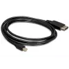Cable Mini DP/DP 1.2 DeLOCK 82438 2 m Black