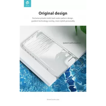 Protective phone case Devia Ocean2 series for iPhone 11 Pro, clear, slim transparent design