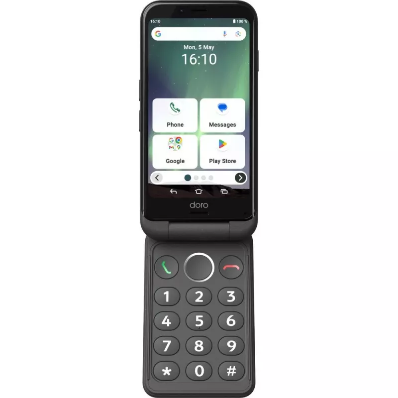 Smartphone Doro Aurora A20 4.5 inch 4GB 64GB Black
