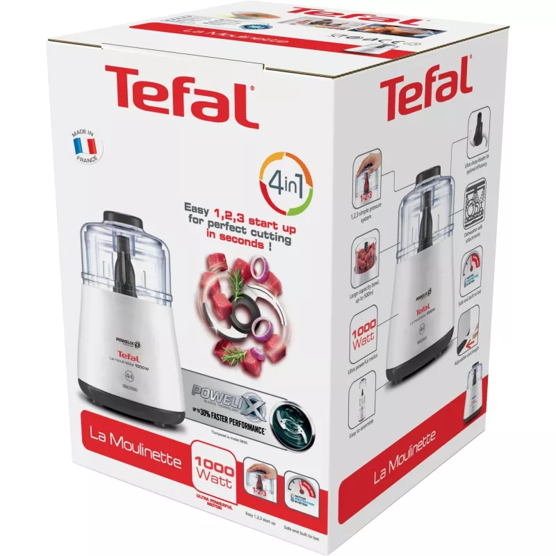 Tefal DPA 130 LA MOULINETTE 1000 1000 W Transparent, White