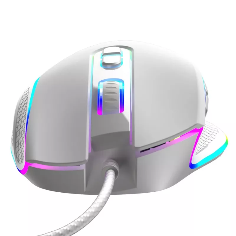 Wired optical mouse MODECOM Volcano Veles (white) — model M-MC-VELES-200