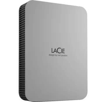 LaCie Mobile Drive Secure STLR2000400 - Festplatte - verschlüsselt - 2 TB - extern (tragbar) - USB 3.2 Gen 1 (USB-C Steckverbinder) - Self-Encrypting 