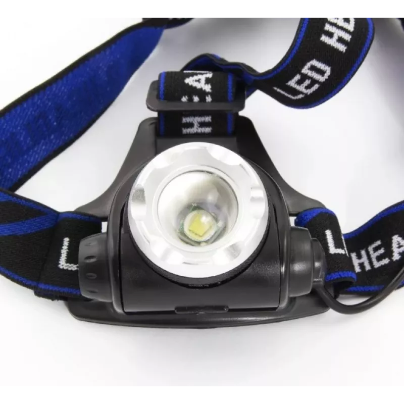 Headband flashlight ESPERANZA EOT005 — LED Cree T6, 3W, 600 lm, AA x2, aluminium housing, waterproof, shockproof, adjustable headband