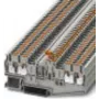 Phoenix Contact PT 2,5-QUATTRO-MTB 3210184 Knife Disconnect Terminal Number of Poles: 4 0.14 mm² 2.50 mm² Grey 1 pc(s) (3210184)
