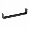Maclean compact under-desk cable organizer, max load 5kg, black, MC-107 B
