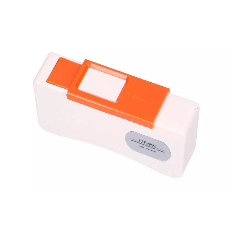 Extralink CLE-BOX Fiber Optic Connector Cleaning Cassette, High-Quality Microfiber Tape
