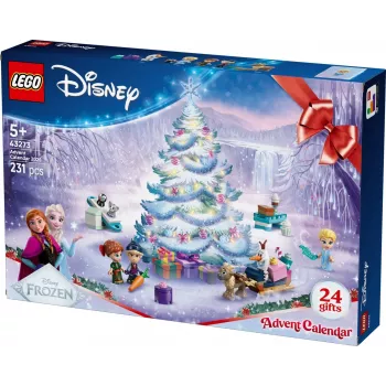 Construction toy LEGO Disney Frozen Advent Calendar 2025 set 43273 — 231 pieces, 4 minifigures, age 5+
