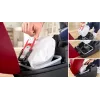Vacuum cleaner Bosch BGB 41RD3H — 600 W, 4 L dust bag, HEPA filter, 11 m radius, telescopic tube, red