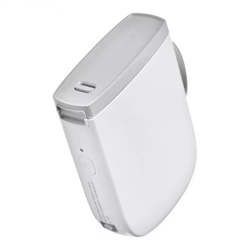 Portable label printer NIIMBOT D11H white with Bluetooth — compact handheld labeler