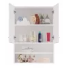 Topeshop POLA MINI DK white bathroom storage cabinet White