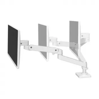 Ergotron LX Pro - Mounting Kit (Monitor Arm) - for LCD-Display - Aluminium - White - Screen Size: to 86,4 cm (to 34 inch) (45-682-290)