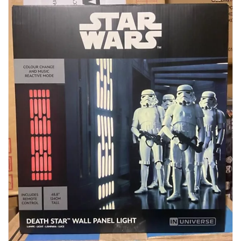 Wall panel light Paladone PP13141SW LED Star Wars design, LED wall light