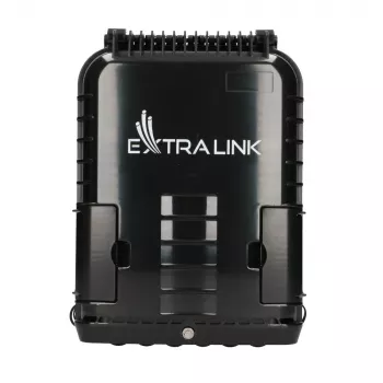 Extralink Fiber optic terminal box Jennifer 16 core black with connector
