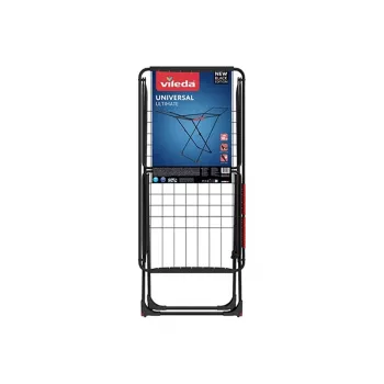 Clothes horse VILEDA Universal Ultimate Indoor/Outdoor — steel, 18 m drying space, foldable, 1800×930×550 mm