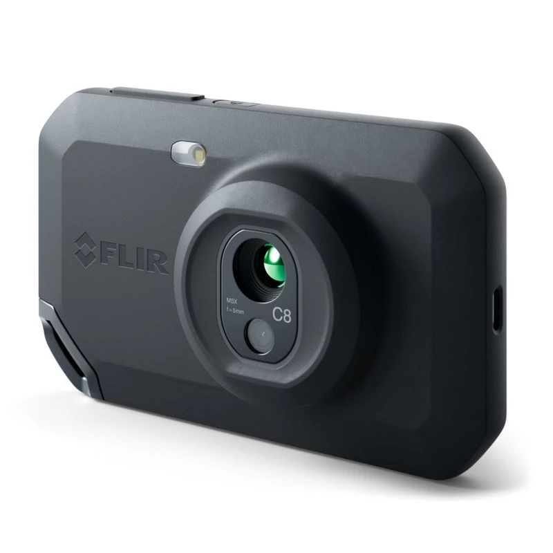 Thermal imaging camera FLIR C8, 320×240 px thermal sensor, 3.5 inch LCD touchscreen, -20–450 °C, IP54, USB-C, 5 MP visible camera