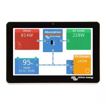 5-inch GX Touch 50 display by Victron Energy — touchscreen monitor with Bluetooth connectivity