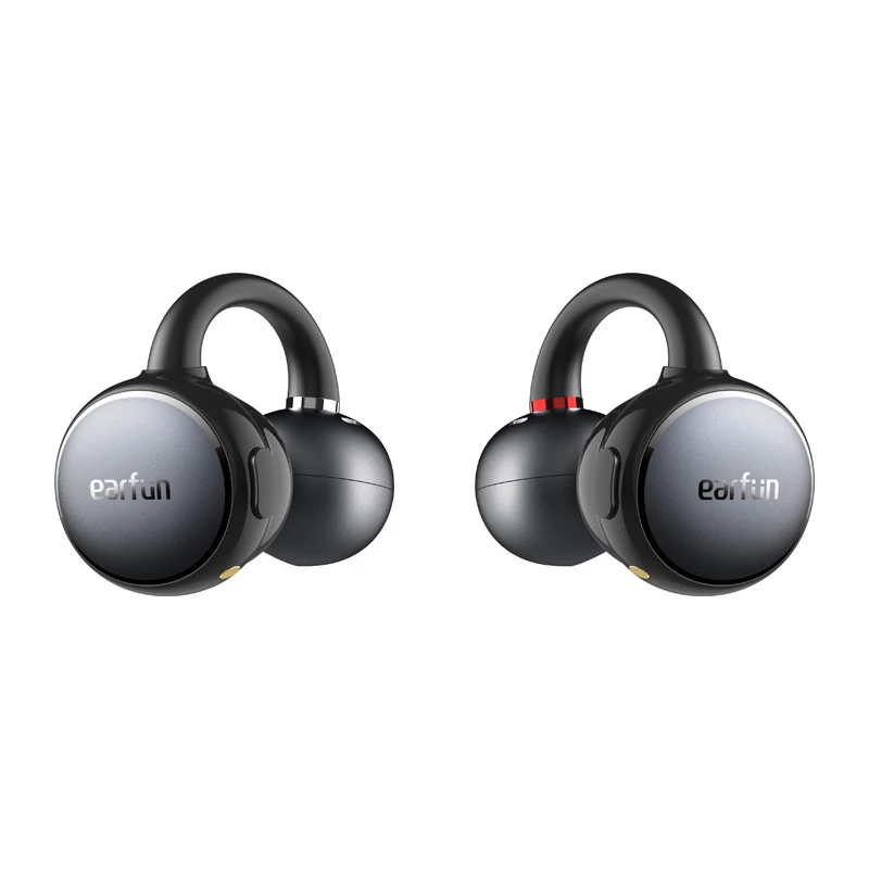 Wireless on-ear headphones Earfun Clip (black) model CW100G