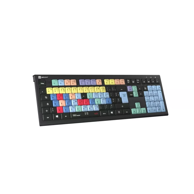 Keyboard Logickeyboard LKB-CBASE-A2PC-FR Universal USB AZERTY French Black