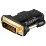 Goobay HDMI/DVI-D Adapter, HDMI Standard-Socket (Type A) -> DVI-D (24+1) Plug (68931)