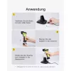 Barcode Scanner Inateck BS04001 2-in-1 wireless USB rechargeable handheld scanner