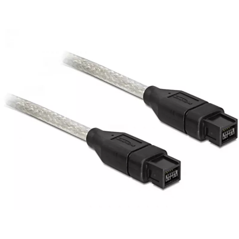 FireWire Cable DeLOCK FireWire B/B 1.0m Grey