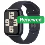Grade A | Apple Watch SE2 LTE 44mm | 1.78inch Retina OLED LTPO | LTE | Midnight | watchOS | Apple Renew