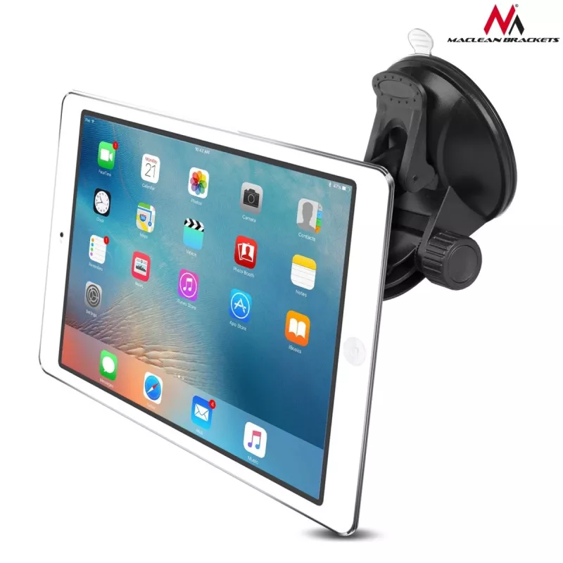 Tablet magnetic car holder MACLEAN MC-822 — adjustable viewing angle, compatible with tablets