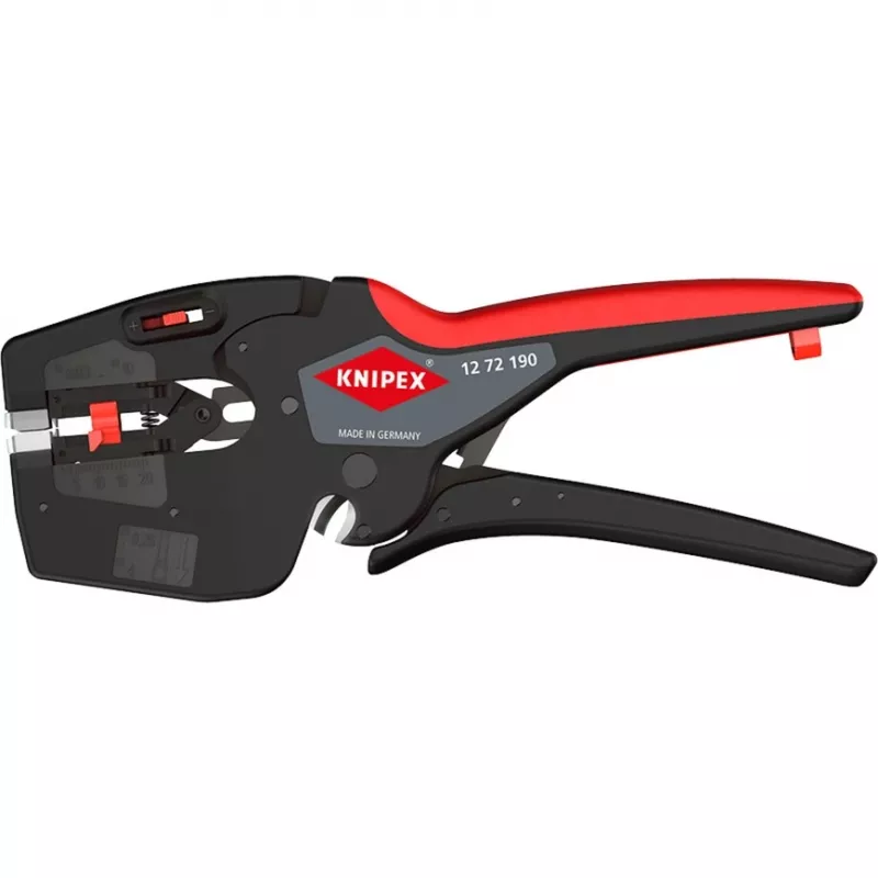 Knipex electrician's multi-tool NexStrip 12 72 190 SB – wire stripper and crimping tool