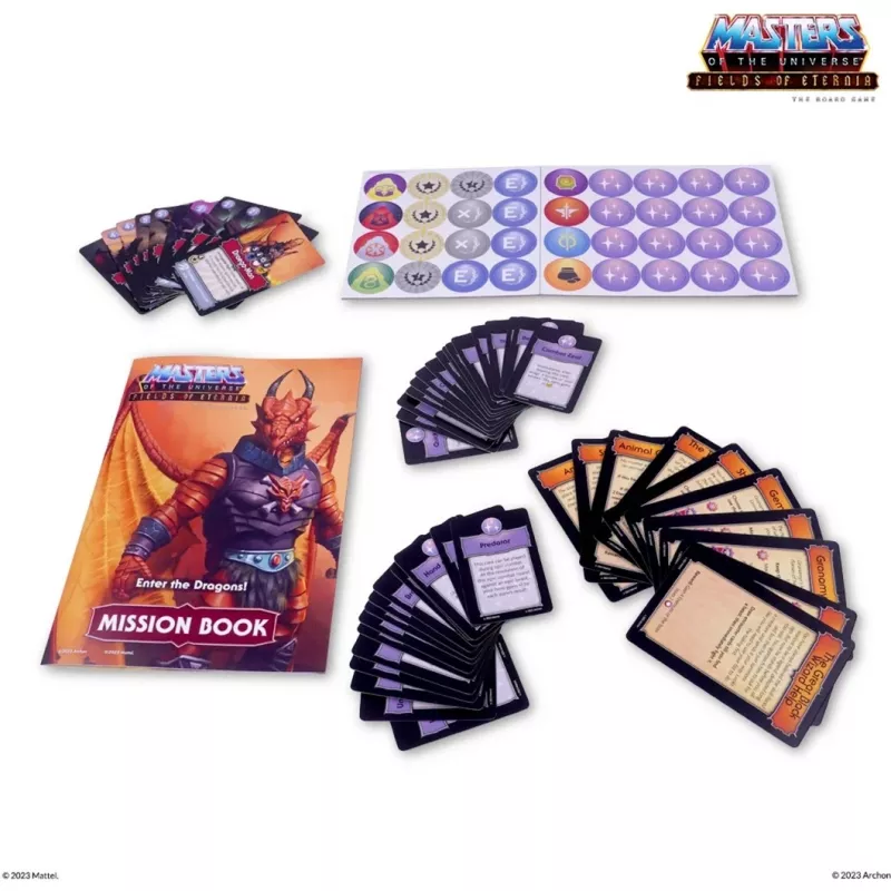 Masters of the Universe Fields of Eternia - Enter the Dragons, Board Game Expansion