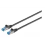 Microconnect B-SFTP610S networking cable Black 10 m Cat6 S/FTP (S-STP)