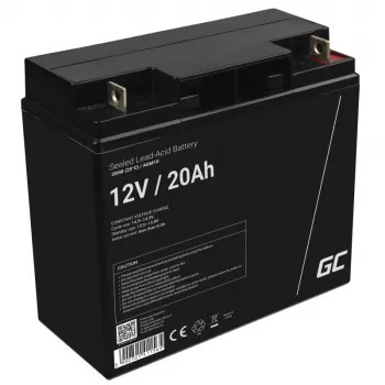 Green Cell AGM10 industrial rechargeable battery Sealed Lead Acid (VRLA) 20000 mAh 12 V