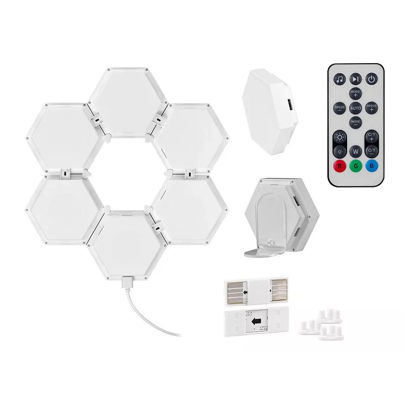 Recessed RGB LED Panel TRACER Smart Hexagon Tracer 47256 Ambience TRAOSW47256