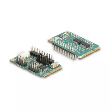 DeLOCK 95277 Internal Parallel RS-232 Mini PCI Express Adapter Green