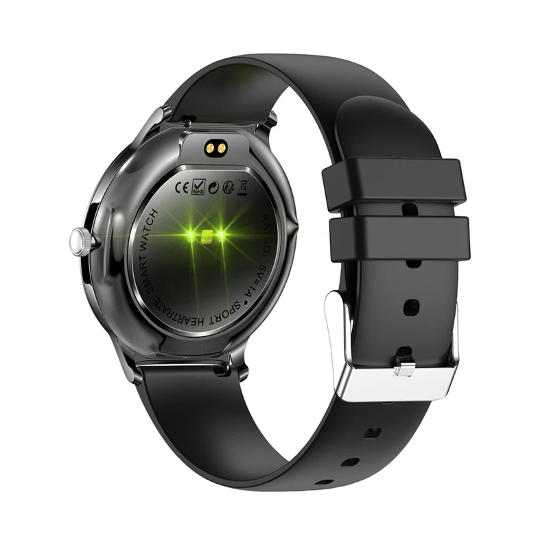 Smartwatch Colmi V89 black with Bluetooth and heart rate monitor