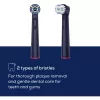 Beurer TB Sensitive Eco Green Planet brush heads, dark blue, 4-pack