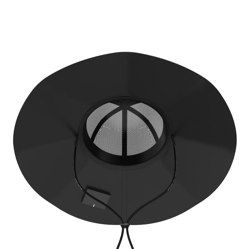 EcoFlow Power Hat EFPOWERHAT-M-L Adjustable Outdoor Cap M-L Black Cotton