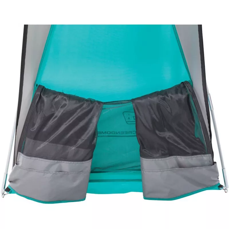 Event Dome Shelter XL, 4,5 x 4,5m, Pavillon Light Blue/Grey