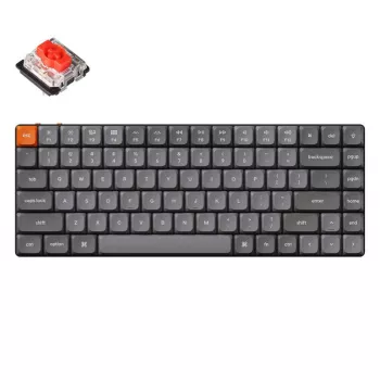 Keychron K3 Max Keyboard Universal USB RF Wireless Bluetooth Grey 75%