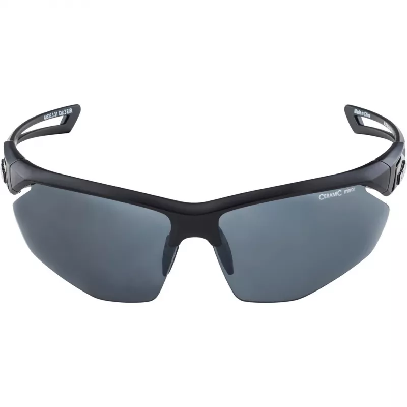 Sports cycling glasses Alpina Nylos HR Black