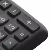 Desktop Basic Calculator CASIO MS-8F – 8-digit, battery/solar, 26 keys, currency & tax functions, profit calc, black