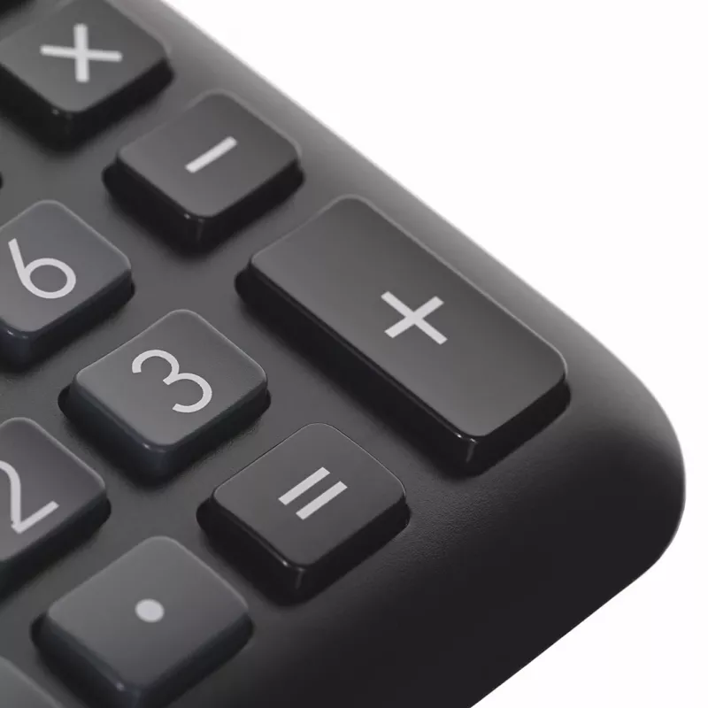 Desktop Basic Calculator CASIO MS-8F – 8-digit, battery/solar, 26 keys, currency & tax functions, profit calc, black