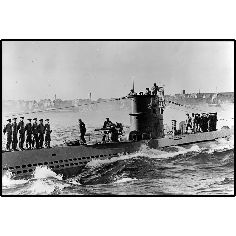 Scale model submarine Cobi U-47 T.VIIB 1:300 kit, brand Cobi, model 4858