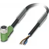 Phoenix Contact Sensor-/actuator-Cable M8 (90°) Socket open 10.0 m (SAC-4P-10,0-PUR/M 8FR)