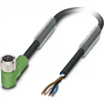 Phoenix Contact Sensor-/actuator-Cable M8 (90°) Socket open 10.0 m (SAC-4P-10,0-PUR/M 8FR)